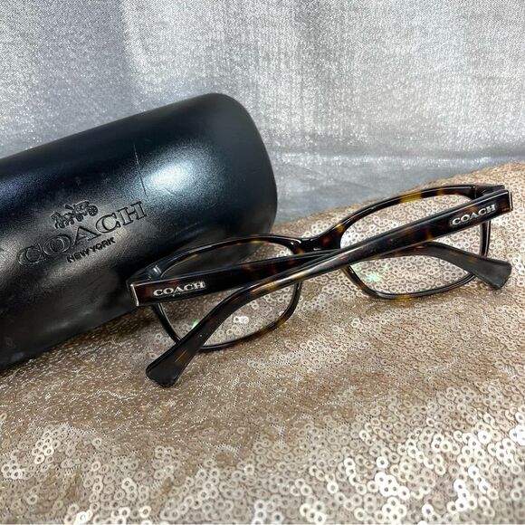 Coach Frames - HC 6089 5120 Dark Tortoise 135MM Designer Frames - Picture 1 of 6